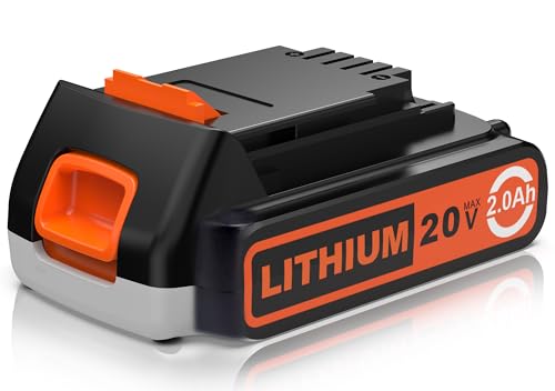 20V MAX Replacement for Black and Decker 20V Lithium Battery,Compatible with All Power 20V Black and Decker Power+ Tools
