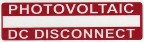 HellermannTyton 596-00238 Printable Solar Label, 3.75