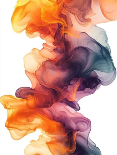 Peinture Diamant Abstrait Luxe 100x135 cm, Broderie Grand Format pour Décoration Murale Haute Qualité