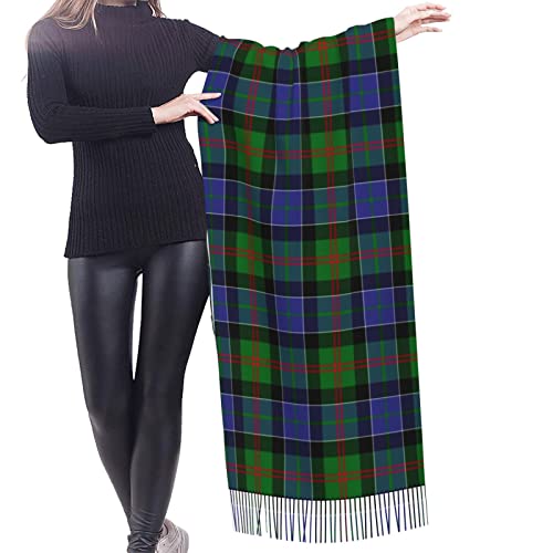Winter Warm Wrap Shawl Tartan Of The Scottish Clan Scrymgeour Print Scarves Blanket Scarf For Women Men2