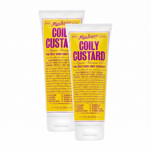Miss Jessie's Coily Custard Unisex Emulsion 8.5 oz (Pack of 2)