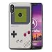 Produktbild Hülle Für Motorola One/P30 Play Spielkonsolen Nintendo Game Boy Design Transparent Dünn Flexibel Silikon Gel/TPU Schutz Handyhülle Case