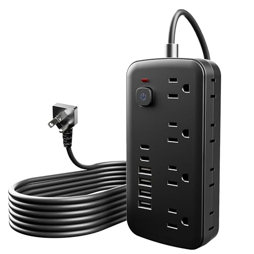 JouleLoom Surge Protector Power Strip &#…