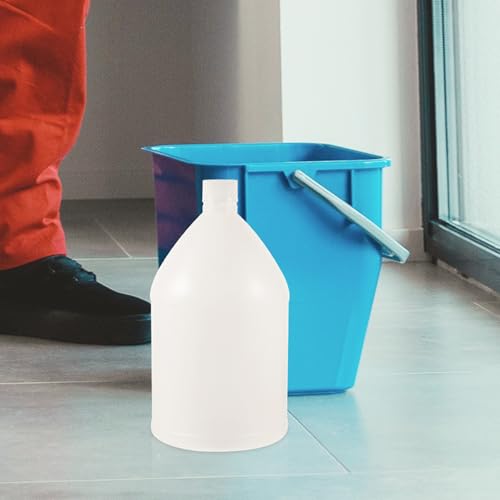 Bouteilles plastiques avec bouchon x2 réutilisables pour eau et lait - 5