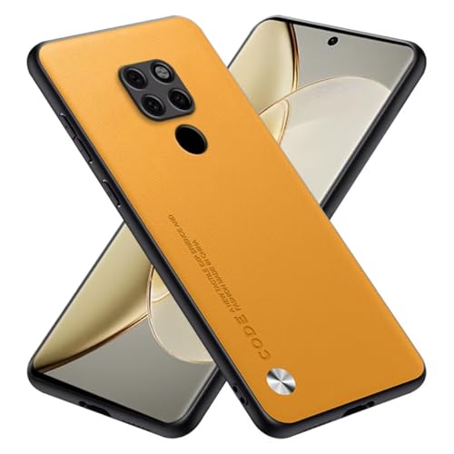 RankOne Custodia Compatibile con HUAWEI Mate20 (6.53') Cover Case - Giallo