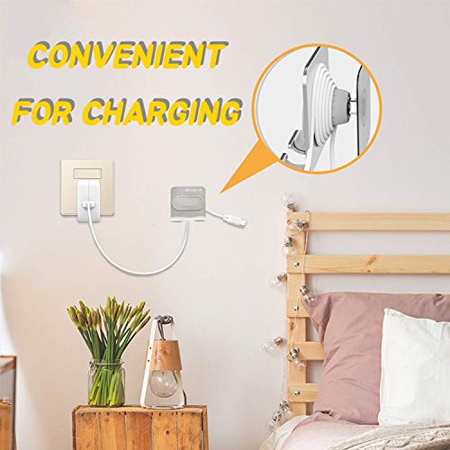 Eztool4U Shower Phone Holder (2Pack) Adjustable Premium Wall Mount Aluminum Stand, Easy Adhesive Strips, Anti-Slip Base And Charging Port, Compatible With Iphone Samsung Galaxy, For Bathroom, Kitchen #TOP3