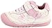 Stride Rite boys Srt Sm Bambi - fashion sneakers, White/Pink, 4 Wide Toddler US