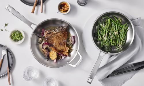 Image of Le Creuset Stainless Steel Essential Fry Pan, 11 inch