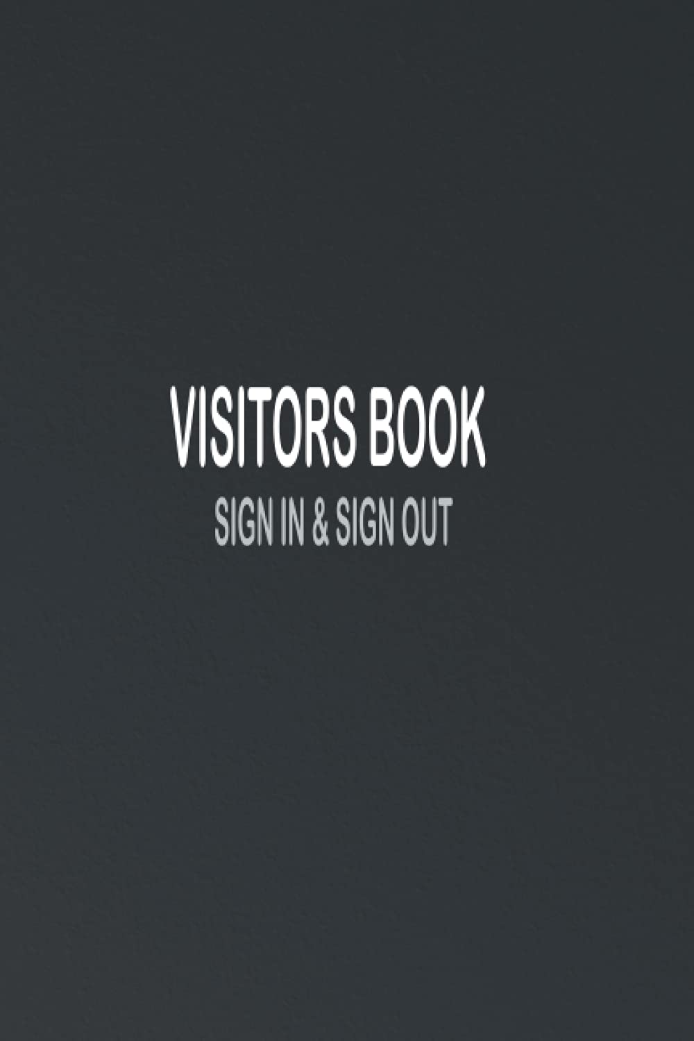 visitors book sign in & sign out: Visitors book A5 / Visitor Log Book / Visitors Signing In Book For Business, Schools, Front Desk Security, Doctors..