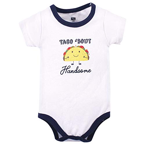 Cadeau de naissance ensemble bébé garçon 0-3 mois body taco et short - 3