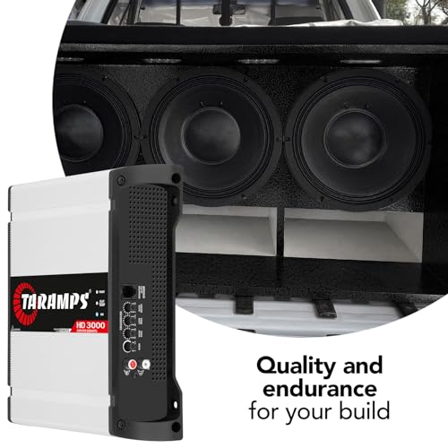 Módulo Taramps HD 3000 4 ohms 3000 W RMS Amplificador Som Automotivo