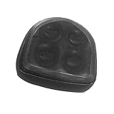 Nicht-slip Spa Sitze Booster Sitz, Aufblasbare Wasserdichte Massage Matte, zurück Spa Kissen Massage Matte Weiche Aufblasbare - Schwarz