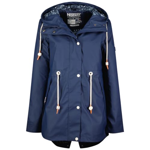 Geographical Norway Briato Lady Chaqueta, Azul Marino, L Women's