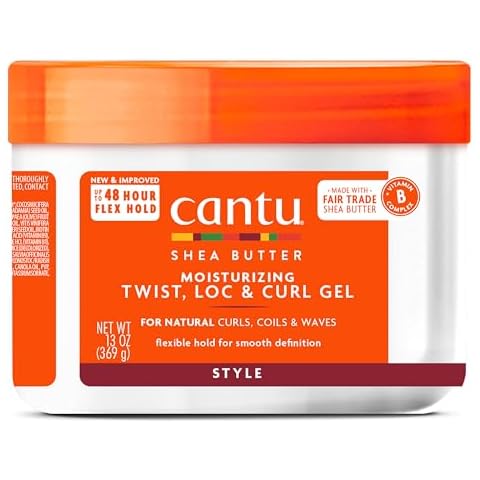 Cantu Moisturizing Twist & Lock Gel for Natural Hair Cover