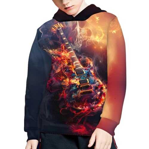 Image of GLUDEAR Teen Boys Girls Novelty Animal Galaxy Hoodies Sweatshirts Pullover