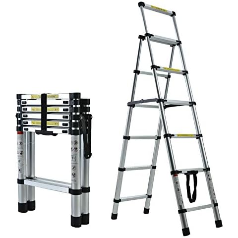 Bowose 5+6 Step A-Frame Telescoping Ladder Cover
