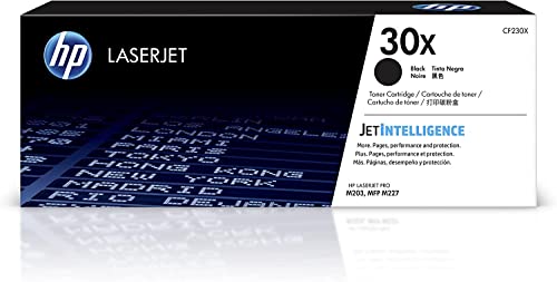 HP 30X (CF230X) Schwarz Original Toner mit hoher Reichweite fĂĽr HP LaserJet Pro, XL
