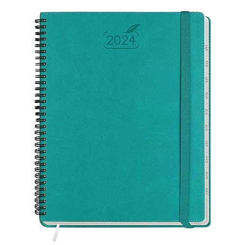 Agenda 2024 A4 semainier BEZEND à spirale couverture souple