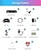 ZOSI H.265+ Full 1080p Home Security Camera System Outdoor Indoor, 5MP-Lite CCTV DVR 8 Channel and 4 x 1080p (2MP) Day Night Vision Weatherproof Surveillance Bullet Camera, Motion Alerts (No HDD)