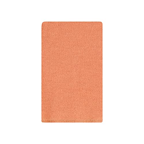 Image of Hudson Baby Unisex Baby Cotton Flannel Burp Cloths, Pumpkin Spice, One Size