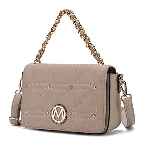 MKF Collection Crossbody Handbag for Women, Vegan Leather Shoulder bag Fashion Messenger Purse2