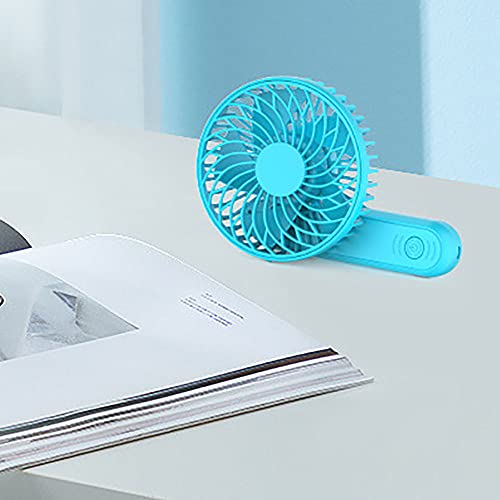 Ventilateur portable mini avec batterie USB 500mAh et 3 vitesses pour table