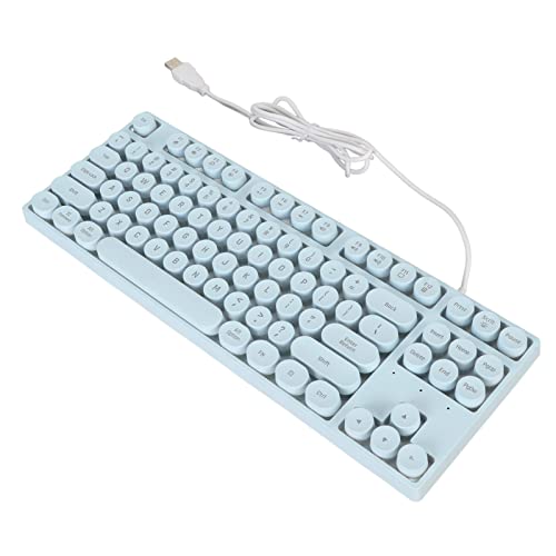 Teclado Mecánico Yunseity 87 Keys USB Retro RGB miniatura 4