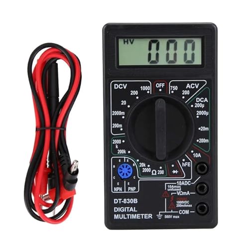 DT830B AC/DC LCD fW^}`[^ 750/1000V dvdvI[eX^[Snhwh[^[fW^}`[^ ȒP