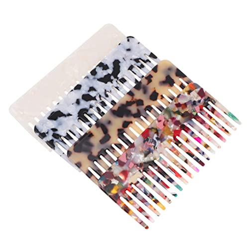 Peigne de salon de coiffure FRCOLOR à dents larges pour soin des cheveux longs