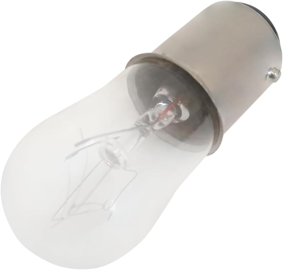 OCS Parts 6S6DC Light Bulbs | BA15D Double Contact Screw Base | S6 Bulb Shape | 6 Watt 75 Volt