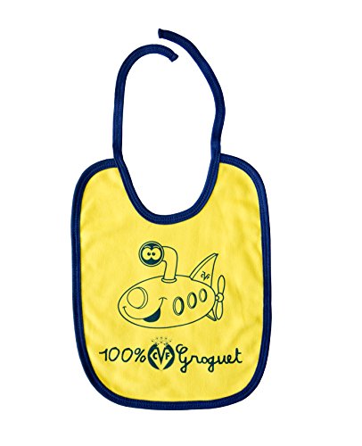 Villarreal CF Babvil Babero, Amarillo/Azul, Talla Única