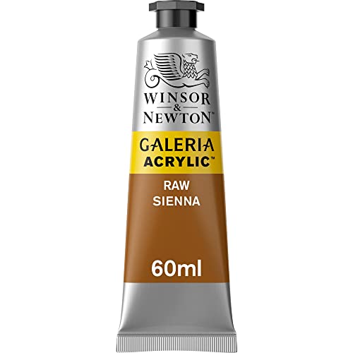 Image of Reeves Winsor and Newton Galeria Acrylic Paint Tube (60ml, Raw Sienna)