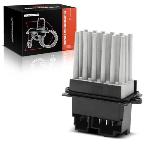 A-Premium HVAC Heater Blower Motor Resistor Compatible with Chrysler, Dodge & Jeep Vehicles - Aspen, Pacifica, Town & Country, Caravan, Durango, Grand Caravan, Commander, Liberty