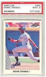 1990 Frank Thomas Leaf Baseball MLB Rookie Cards - Professionally Graded a PSA 9 (Chicago White Sox and Toronto Blue Jays)