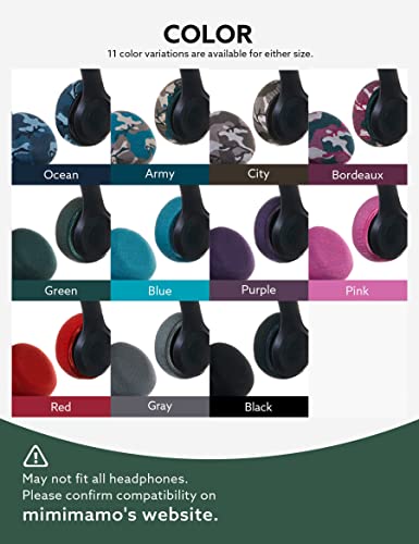 Mimimamo Super Stretch Headphone Cover M Size (Black) miniatura 4