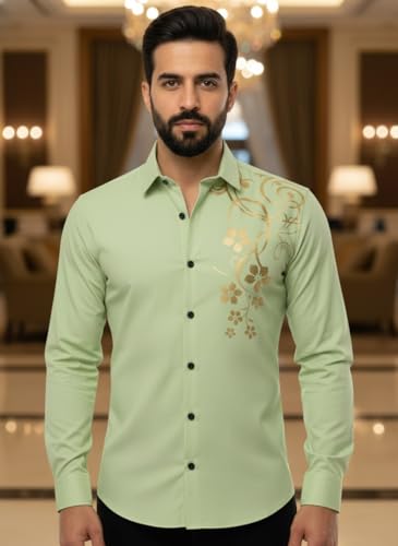 Image of Bellstone Men's Solid Cotton Shirt | Casual | Plain | Full Sleeve | Summer-Regular Fit| Men Stylish Shirt | Everyday Formal Wear |Soft Breathable Fabric | Everyday Smart Casual Wear