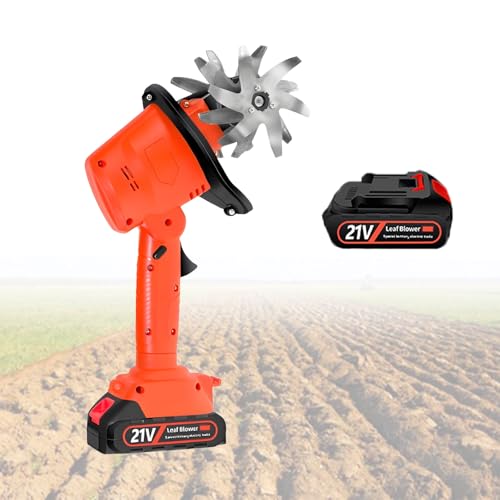 motocoltivatore elettrico senza fili, micro motocoltivatore portatile, profondità di lavoro di 10 cm, mini motocoltivatore, motozappa per l'agricoltura,electrictiller-1battery