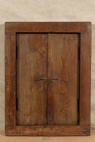 Biscottini Innentür Fenster L44XPR7XH59 CM - Holztür - Türen für Innen und Außen - Wohnkultur