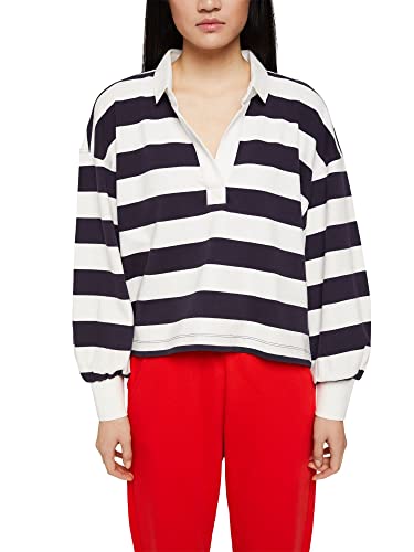 edc by ESPRIT Damen 022CC1J309 Sweatshirt, 401/NAVY 2, M Cover