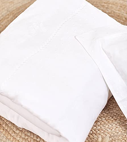 Parure lit Tartine et Chocolat en Linge d'antan, l'excellence du coton