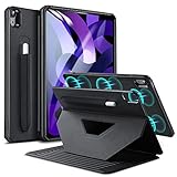 ESR for iPad 10.2 Case,Rebound Slim Smart Case for iPad 7th Generation 10.2'' 2019, Auto Sleep/Wake,Viewing/Typing Stand Case, Flexible TPU Back with Rubberized Coating Cover,Black