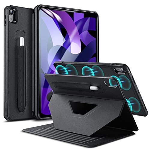 ESR Slim Case for iPad 8th Gen (2020)/7th Gen (2019) [Auto Sleep/Wake Cover] [Flexible Back with Viewing/Typing Stand] Rebound Series – Black