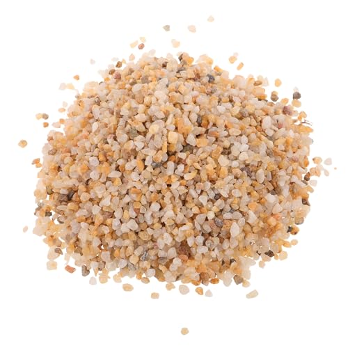 CIYODO Gravier Aquarium Décoratif Naturel Pierre de Rivière pour Mini Aquarium Sable pour Aménagement Paysager Aquatique Décor Rocheux Polyvalent pour Bac à Poissons