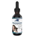 Glucosamine for Small Dogs- Liquid Canine Hip & Joint Support drops, Anti Arthritis Medication. Advanced Healthy Natural Formula With Chondroitin Sulfate, MSM, For Arthritis & Inflammation