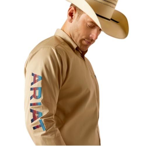 Image of ARIAT Team Logo Twill Classic Fit Shirt