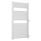 Austausch Badheizkörper 1160 x 600 Bad Renovierung Heizkörper mit Seitenanschluss Nabenanschluß 540 mm (600 Watt nach EN442)