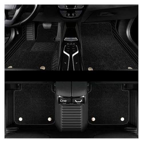 Tapis auto pour BYD Sealion 07 2024 accessoires de sol en cuir noir