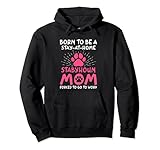 Geboren, um eine Stabyhoun-Mutter zu sein Lustiger Stabij Humor Stabijhoun Pullover Hoodie