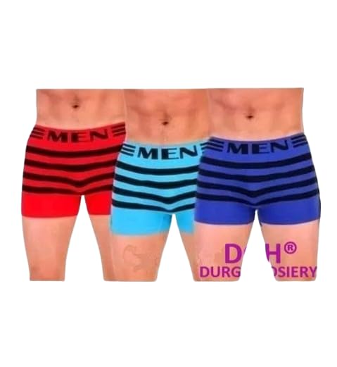 dgh by durga hosiery DGH Three Mens Underwear Cotton Material, Multi Color, Comfort Fit, Machine Washable-picture-44