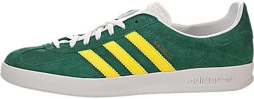 並行輸入品 Adidas アディダス Gazelle ガゼル Indoorsubmarine Green 緑 グリーン Yellow 黄色 イエロー White 白 ホワイト シューズ バッグ Amazon